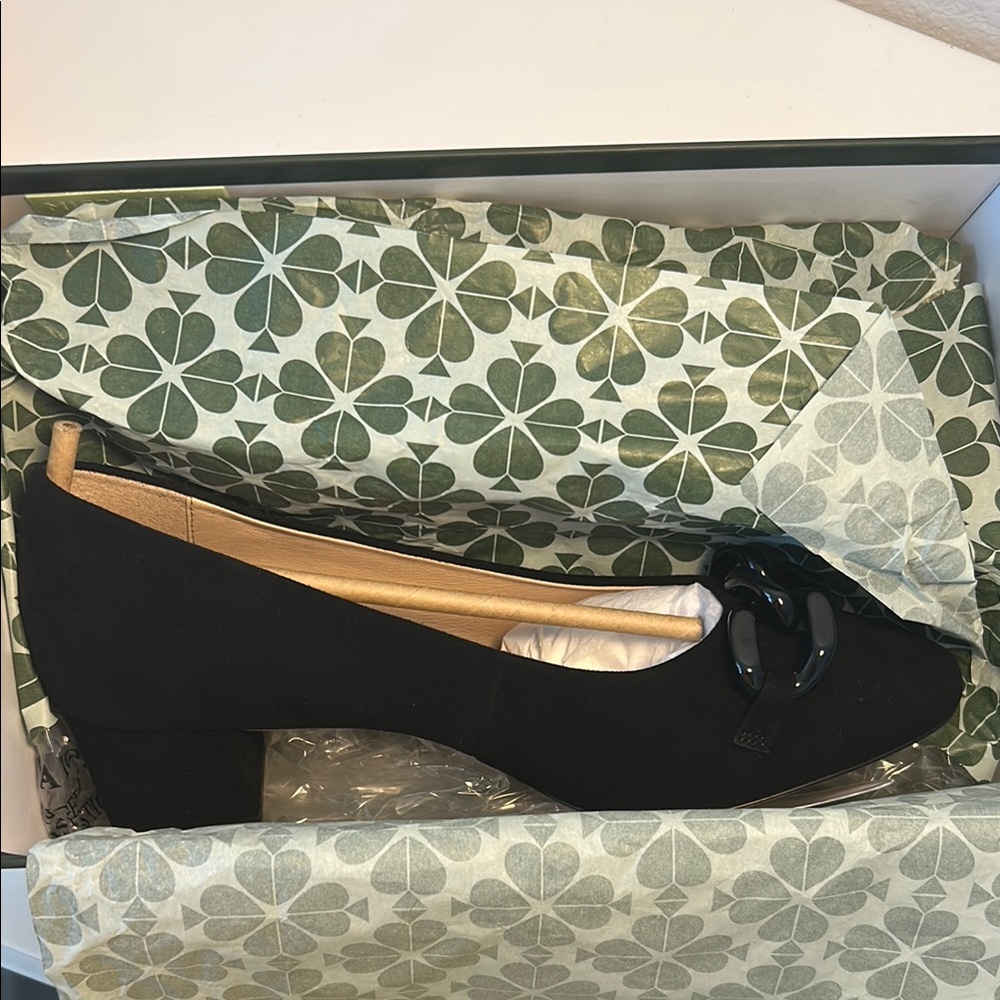 Kate Spade Black Heels Elegant Sophistication